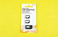 플라스틱 아BS는 SIM 접합기, 4FF - 마이크로 SIM 접합기에 Nano 3FF를 세 겹으로 합니다