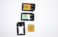 2013 새로운 설계 기준 마이크로 SIM 카드 접합기 3FF 소형 까만 플라스틱