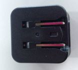 Foldable 미국 마개 보편적인 여행 힘 접합기, 이중 USB 15W 힘 충전기