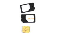까만 일정한 마이크로 컴퓨터 SIM 카드 접합기/마이크로 SIM 카드 접합기 3FF - 2FF