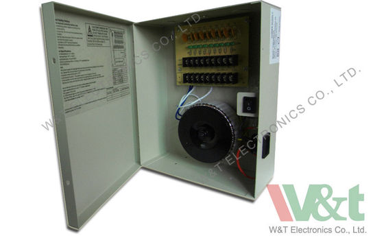 AC 24V 4 앰프 96W 8 채널 CCTV 전원 공급 장치, 카메라에 대 한 액세스 제어