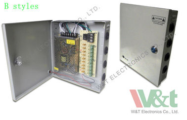 감시 카메라 115V/230VAC를 위한 집 9 항구 PTC CCTV 전력 공급 상자
