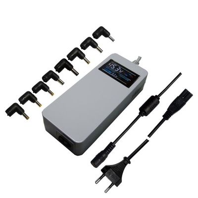 90W 자동 호리호리한 파랑 LCD 보편적인 휴대용 퍼스널 컴퓨터 힘 접합기