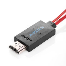 Samsung를 위한 HDMI 접합기 케이블 1080P HDTV에 마이크로 USB 6.5 피트 MHL 11 Pin