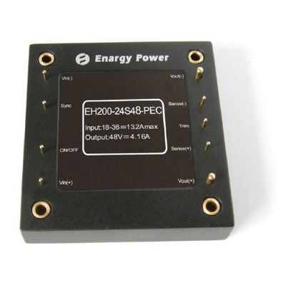 주문 군사력 공급 200W는 48V 13.2A EH200-24S48-PEC를 출력했습니다