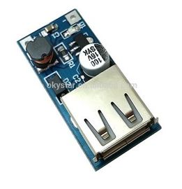 DC - DC 변환기는 2개의 AA 건전지를 가진 Arduino를 위한 5V 후원 단위를 세웁니다