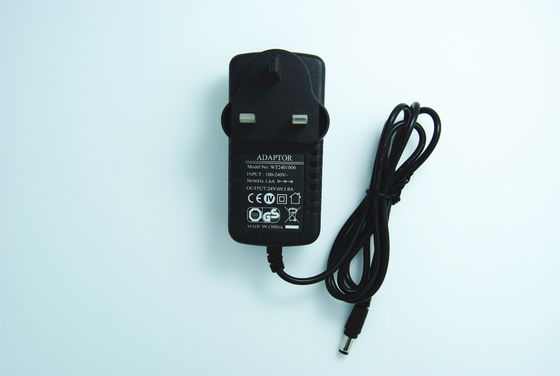 24V DC 1A 24W 산출 UK 3 핀 벽 산 힘 접합기, 세륨/FCC/RoHS