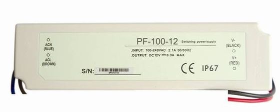Portable 24명 볼트 콤팩트 일정한 전압 LED 운전사 100W의 옥외 LED 운전사