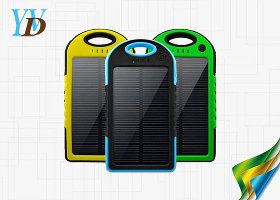 내진성 Crashproof 매우 얇은 백업 4000mAh 태양 전지판 힘 은행을 방수 처리하십시오