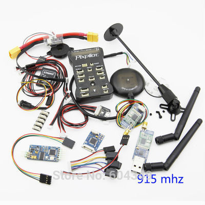 fold+OSD+ppm+915 Mhz 단위를 가진 Pixpilot v2.4.5 (Pixhawk) +Power +I2C+RGB+ M8N gps