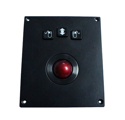 빨간 페놀 수지 Mechnical를 가진 검정 25mm 군 트랙볼 파괴자 증거