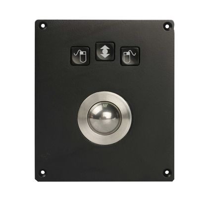 빨간 페놀 수지 Mechnical를 가진 검정 25mm 군 트랙볼 파괴자 증거
