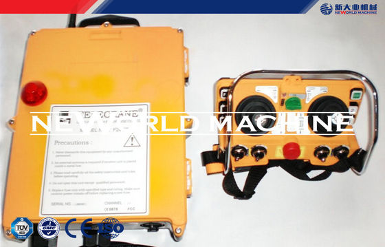 AC DC 12v F24-60는 플래트홈 부속 조이스틱 통제 기중기 천장 기중기 무선을 중단했습니다