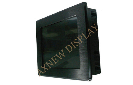 15"를 거치하는 높은 정의 벽 IR 접촉 산업 LCD 감시자 IP65 전면 홈