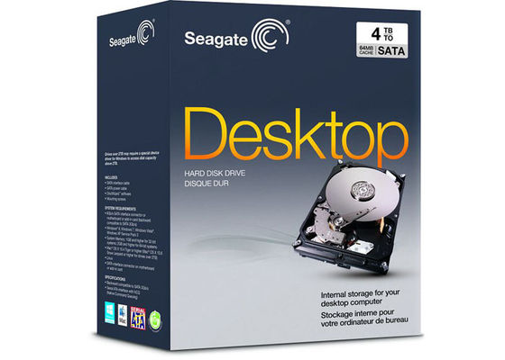6Gb/s STBD4000400 4TB Seagate SATA 하드드라이브 지원되는 탁상용 HDD 장비 PC/Mac