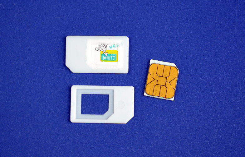 플라스틱 아BS 검정 정상적인 이동 전화를 위한 마이크로 SIM 카드 접합기