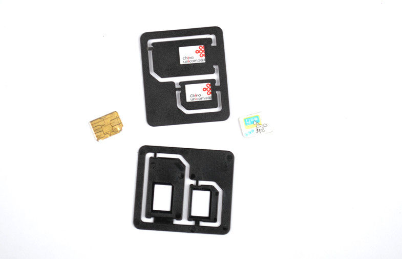 소형 마이크로 플라스틱 2FF를 가진 Nano 셀룰라 전화 SIM 카드 접합기